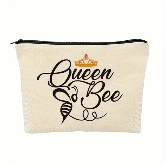 New Queen Bee Cosmetic Make-Up Bag With 2 Sided Graphic Design. - Picture 7 of 7